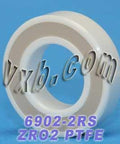 6902-2RS Full Ceramic Sealed Bearing 15x28x7 ZrO2 - VXB Ball Bearings