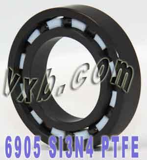 6905 Full Ceramic Bearing Silicon Nitride 25x42x9 - VXB Ball Bearings