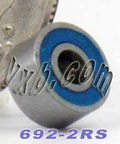 692-2RS 2x6x3 Bearing Sealed Miniature - VXB Ball Bearings