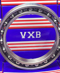 6922 Thin Section Metric Ball Bearing 110x150x20mm Large, chrome steel, open style, displayed vertically on packaging