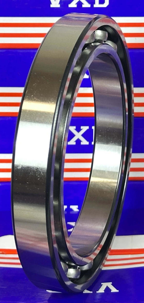 6926 Thin Section Metric Ball Bearing 130x180x24 Large chrome steel open view