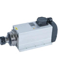 6KW Air Cooled CNC Spindle Motor ER32 With Four Bearings For CNC Machines Dual Voltage 220V 380V Efficient Fan Cooling