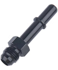 6AN To Three Eighths Inch SAE Quick Disconnect EFI Fitting Adapter Aluminum 6061 T6 Push On Male EFI Connector For Fuel Lines