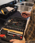 All In One 110 Piece Home Tool Set With Storage Case For DIY Projects, Repairs And Everyday Fixes, Durable Hand Tools And Essentials
