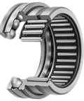 NAX5035Z Combined Thrust Ball Bearing, 62 mm Outside Diameter, 50 mm Shaft Diameter, 35 mm Width, Without Inner Ring, With Dust Cover, Sealed Ball Bearing, Single Bearing, open view.