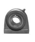 Tap-Base Pillow Block Single Bearing MUCTB205-16RF 1 in ID Stainless Steel Set Screw Locking Unit with RF Double-Lip Contact Seal