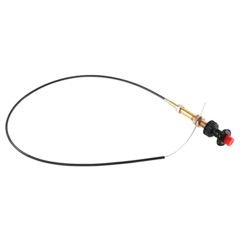 6 Ft Vernier Adjustable Locking Throttle Cable for PTO and Dump, stainless core, heavy duty, for fine-tuning engine speed and air intake