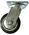 ✝️ 6" inch heavy duty caster wheel - pvc - top plate mount built for smooth motion, steady alignment, and clean installs, 1-pack