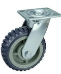 ✝️ 6" inch heavy duty caster wheel - pp core - pu - top plate mount built for smooth motion, steady alignment, and clean installs