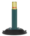 6 Inch Vertical Handle Vacuum Cup With All Metal Pump For Windshields And Curved Auto Glass, Black rubber base