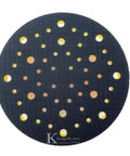 Pro Net Grip Faced Vacuum Pad For 6 Inch Sander Discs With Hook And Loop Backing Multi Hole Dust Extraction Backup Pad