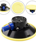 6 Inch Vacuum Suction Cup With Beefy Heavy Duty Aluminum Base And Hand Pump, 70 Lb Capacity Glass Lifter for auto repair