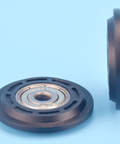 6mm Bore Bearing with 40mm pom plastic roller wheel Miniature Ball Bearings NYLON pulley 6x40x8mm - VXB Ball Bearings