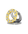 6mm Bore Miniature Planar Bearing With 12mm Outer Diameter And 4.5mm Thick Shaft Support Ideal For Oven Turntables Pumps And Rotary Tools Brass