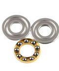 6mm Bore Miniature Planar Bearing With 12mm Outer Diameter And 4.5mm Thick Shaft Support Ideal For Oven Turntables Pumps And Rotary Tools Brass Cage Wear Resistant Corrosion Resistant Built To Last Axial Thrust Ball Bearing 10Pcs