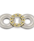 6mm Bore Miniature Planar Bearing With 12mm Outer Diameter And 4.5mm Thick Shaft Support, brass cage, for oven turntables and tools.