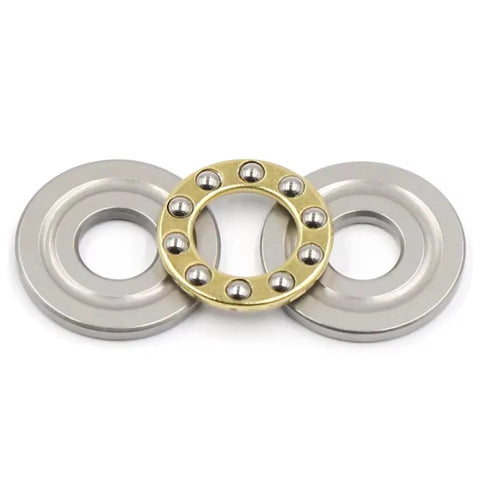6mm Bore Miniature Planar Bearing With 12mm Outer Diameter And 4.5mm Thick Shaft Support, brass cage, for oven turntables and tools.