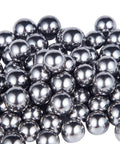 Close-up of Pro Grade 6mm G25 304 Stainless Steel Bearing Balls Pack Of 200 For Precision Machines And Bearings ISO 9001 Certified Durable