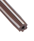 Close-up of 6mm Hand Reamer Set With 6 Straight Flutes In Tough Alloy Tool Steel H8 For Metal Precision Reaming