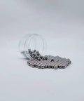 Six Millimeter Stainless Steel Bearing Balls 304 Grade G100 Precision 200 Piece Set for Bearings and Mechanical Projects spilling from container