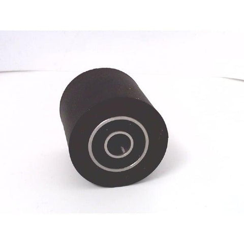 6x30x30 Sealed Bearing with Black Polyurethane Tire 6x30x30mm - VXB Ball Bearings