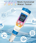 All In One Hydrogen Water Tester Meter For Hydrogen Water Bottle 7 In 1 PH H2 TMEP EC TDS ORP Salt Kit Digital Water Tester