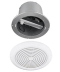 7 Inch Bathroom Exhaust Fan 50 CFM Quiet 1.0 Sones For 8 Inch Rough In Opening Ideal Ventilation For Bathroom Laundry Room Mobile Home Kitchen Garage Easy Install showing grille and housing