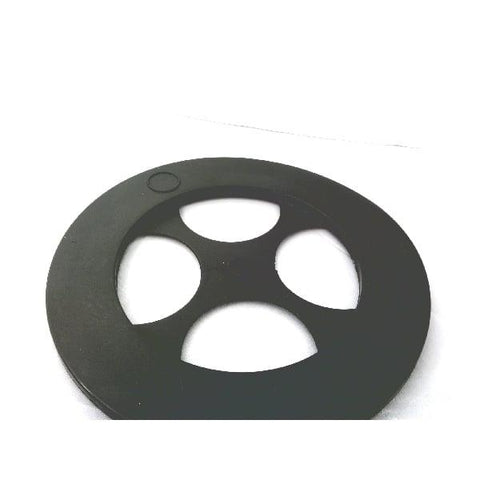 7" Inch Dia. Black Plastic Lazy Susan Turntable AS8 Bearing - VXB Ball Bearings