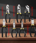 Heavy Duty 7 Piece Pliers Set For Home Repair And DIY Projects With Long Nose Pliers Slip Joint Pliers Linesman Pliers And Diagonal Pliers A Versatile Auto Electrical And General Tools Kit
