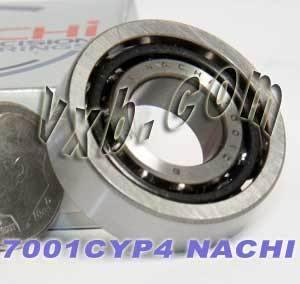 7001CYP4 Nachi Angular Contact Bearing 12x28x8 Abec-7 Japan Bearings - VXB Ball Bearings