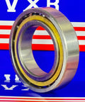 7008ACM Angular Contact bearing Bronze Cage 40x68x15 - VXB Ball Bearings