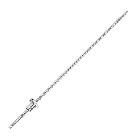 Rolled Ballscrew With Anti Backlash Ballnut SFU1204 700mm Long Travel For Precise Linear Motion in machinery.