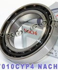 7010CYP4 Nachi Angular Contact Bearing 50x80x16 Abec-7 Japan Bearings - VXB Ball Bearings
