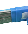 7014 Welding Rod 3 32nd Inch Electrodes 5 lb Box For Carbon Steel in blue packaging, partial view