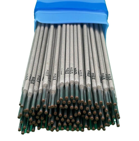 7014 Welding Rod 3 32nd Inch Electrodes 5 Lb Box for Carbon Steel Stable Arc Low Spatter Easy Strike Smooth Bead and Ripples
