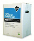 Front view of Tough Guy laundry detergent box with blue label and 400 load indicator.