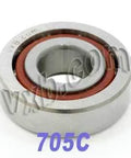 705C Angular Contact Bearing 5x14x5 Miniature - VXB Ball Bearings