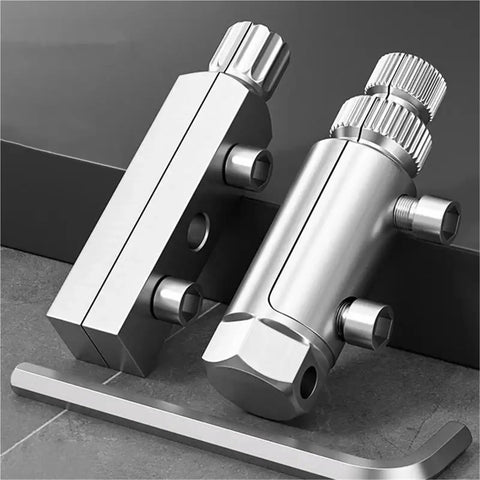 2 Pieces Premium Broken Wire Extractor Tool Kit For Pipe Screw Removal And Water Valve Repair With High Hardness Alloy Steel That Grips Tight And Makes Disassembly Super Easy For Pros. 2-piece alloy steel extractors with hex ends