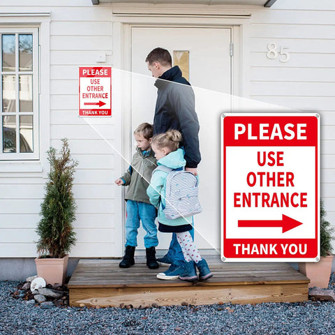 Heavy Duty 8X12 Inch Tin Metal Sign Eyewash Station Inside Safety Warning Plaque For Shop Garage Yard Outdoor Wall Rust Resistant Man Cave And Workshop Hangout Decor mounted outside house next to family.