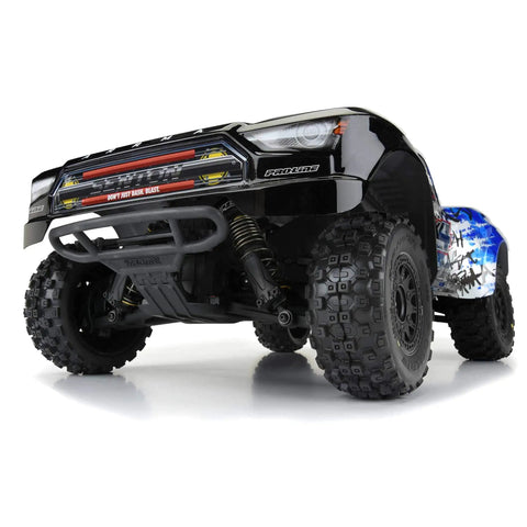Powerstroke Front Shocks Upgrade for Kraton Outcast Senton Electric RC Car and Truck, 14mm Big Bore Aluminum Bodies, front view