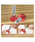 Spring Plunger Quick Release Pins Kit, 8 Piece Set With Knurled Stainless Steel M6 Lock Pins For Rolling Toolbox, shown in action