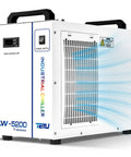No Drama 6L Heavy Duty Water Chiller For CO2 Laser Cutters And Engraving Machines, industrial unit with temp controller.