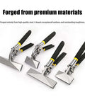 Beefy Pro Grade Sheet Metal Clamp With Manual Sealing And Bending Pliers Set, straight and curved pliers 80x220mm and 80x195mm