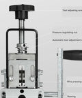Fabater Two In One Wire Stripping Machine Manual Hand Crank And Electric Drill Powered Adjustable for precise wire adjustment mechanism.