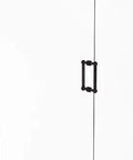 Back To Back Shower Door Pull In Venetian Bronze With Grooved Accent 8 Inch Solid Brass Handle For Glass Shower Doors Slick Modern Bath Hardware That Feels Solid And Easy To Grab