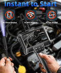 Waterproof IP67 Borescope Endoscope Camera in car engine inspection, 4.3 Inch LCD, 8 LEDs, 180 Rotating image, 16.5ft cable
