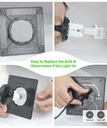 9W In Duct HVAC UVC Lamp For Whole House Air Purification 253.7 Nm Ozone Free 110V easy bulb replacement tutorial