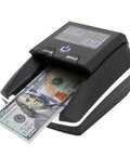 Portable Counterfeit Money Detector With UV IR MG Scan Auto 4 Way Bill Check And Value Counting For USD And EUR Battery Included