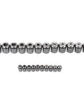 Battle Ready Cnc Cat40 Collet Set With Er32 And Er16 Tooling Kit showing 12 ER32 and 10 ER16 collets for precision milling.
