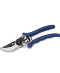 Workhorse Bypass Pruning Shears for Garden Cleanup, 8 Inch Steel Hand Pruners with Rust Resistant Blade, Ergonomic Non Slip Grip, Blue